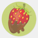 Search for chocolate strawberries stickers Food