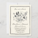 Search for dinner reception invitations Vintage
