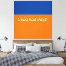 Search for navy blue and orange art Beach