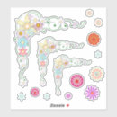 Search for single flower stickers Summer