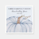 Search for pumpkin napkins Dusty blue