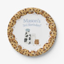 Search for milk and cookies plates Blue