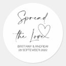 Search for jam wedding stickers Jam packed with love