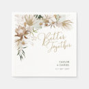 Search for fall wedding napkins Boho chic