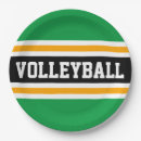 Search for green and white volleyball Black