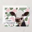 Search for funny cow puns postcards Change of address