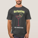 Search for funny bartender tshirts Decaf