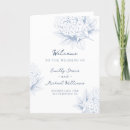 Search for hydrangea wedding programs Dusty blue