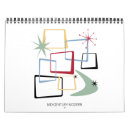 Search for retro calendars Colorful