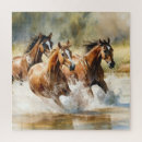 Search for horse puzzles Wild horses