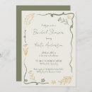 Search for scalloped edge invitations Sage green