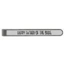 Search for father of the bride tie bars Dad