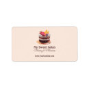 Search for cupcake return address labels Pink