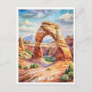 Search for arches national park postcards Watercolor