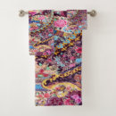 Search for purple blue bath towels Mid century