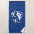 Search for logo beach towels Eastern illinois university logo