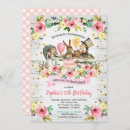 Search for kids tea party invitations Flowers