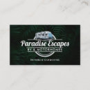 Search for recreational vehicle business cards Camper