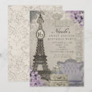 Search for lilac birthday invitations Violet