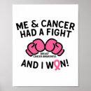 Search for cancer posters Breast cancer hero