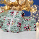 Search for best friends wrapping paper Vintage christmas
