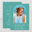 Search for teal graduation invitations Turquoise