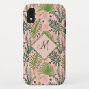 Search for pink leaves iphone cases modern
