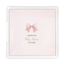 Search for baby shower serving trays Pink
