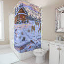 Search for cabin shower curtains Wildlife