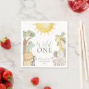 Search for fall birthday napkins First birthday party