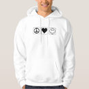 Search for peace love hoodies retro