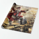 Search for pirate wrapping paper Santa claus