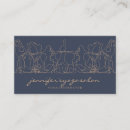 Search for mandala business cards Navy