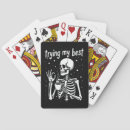 Search for costume playing cards Trick or treat