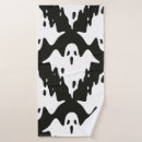 Search for ghost bath towels Creepy