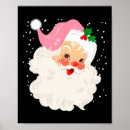 Search for vintage santa posters Pink