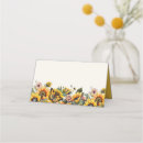 Search for butterflies place cards Floral