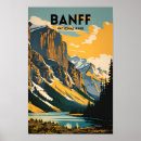 Search for vintage national park posters Banff