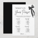 Search for whats in your purse bridal shower games Bride