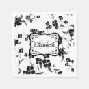Search for black floral napkins Flowers