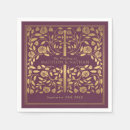 Search for mauve napkins Gothic