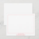 Search for from the desk of note cards Pink
