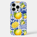 Search for mediterranean tile iphone cases Lemon pattern