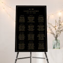 Search for black gold wedding seating charts Elegant