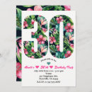 Search for luau 30th birthday invitations Thirtieth