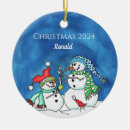 Search for marshmallow ornaments Snowman