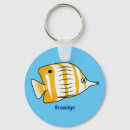 Search for butterfly keychains Illustration