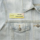 Search for orange name tags Elegant