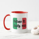 Search for funny italian mugs Red