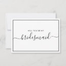 Search for maid of honor bridesmaid cards Bridal party